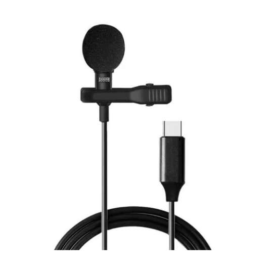 SHOPURUARA Microfone Lapela para Celular e Tablet Tipo C xTrad