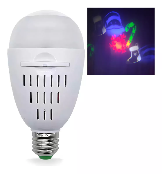 SHOPURUARA Lampada Projetor Natal Natalino Led E27 Papai Noel Festa Uruará-PA, URUARAINFO, SHOPURUARA, PRODUTOS EM URUARÁ