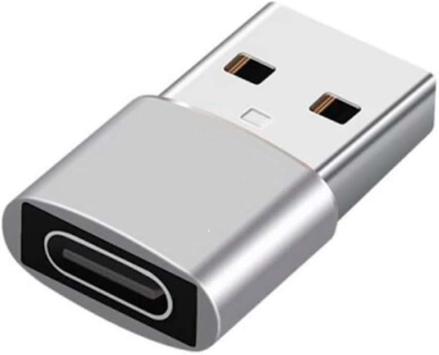SHOPURUARA Adaptador USB para USB C 3A Turbo